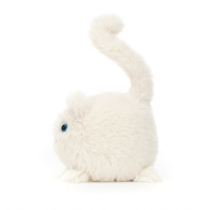 Jellycat Kitten Caboodle Cream 10 CM X 10 CM, Jellycat USA | QN9486507