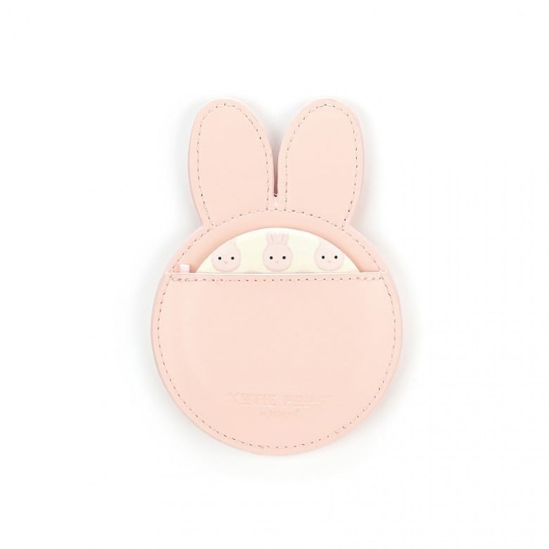 Jellycat Kutie Pops Bunny Pouch Mirror 7 CM X 7 CM, Jellycat USA | LE3968150