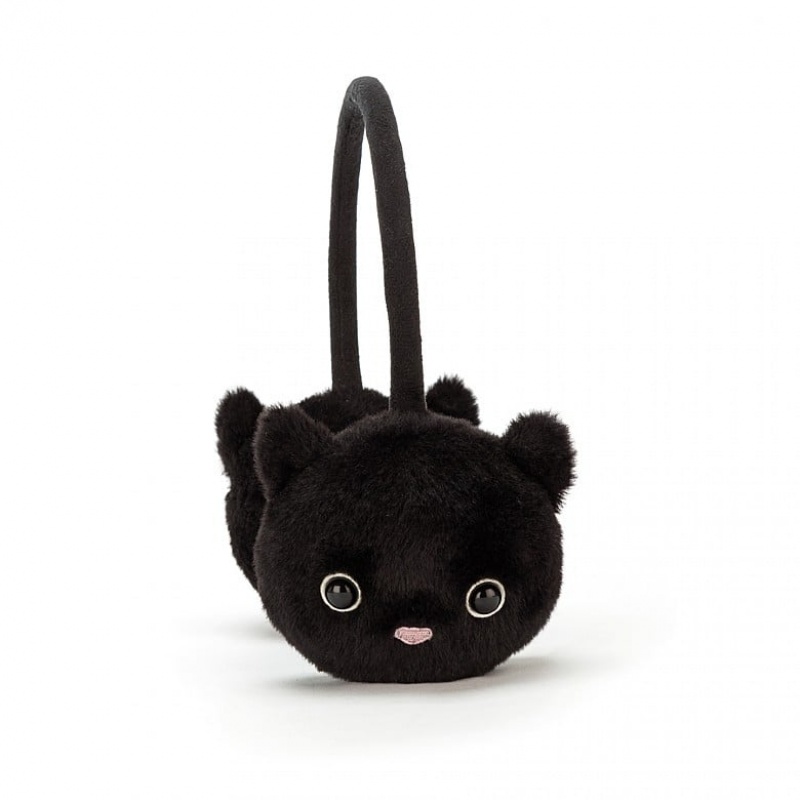 Jellycat Kutie Pops Kitty Ear Muffs 20 CM X 16 CM, Jellycat USA | VP7310865