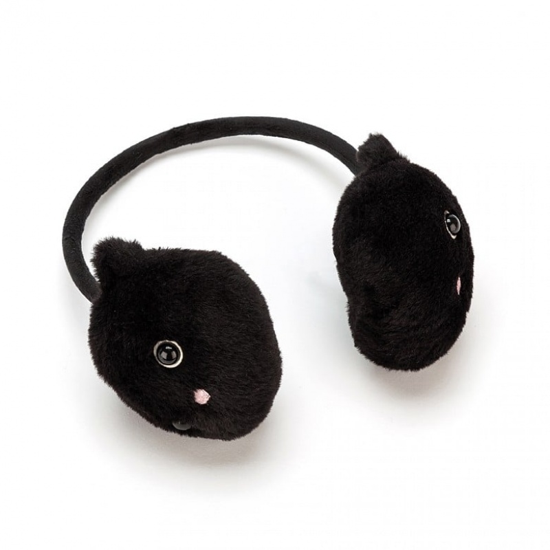 Jellycat Kutie Pops Kitty Ear Muffs 20 CM X 16 CM, Jellycat USA | VP7310865