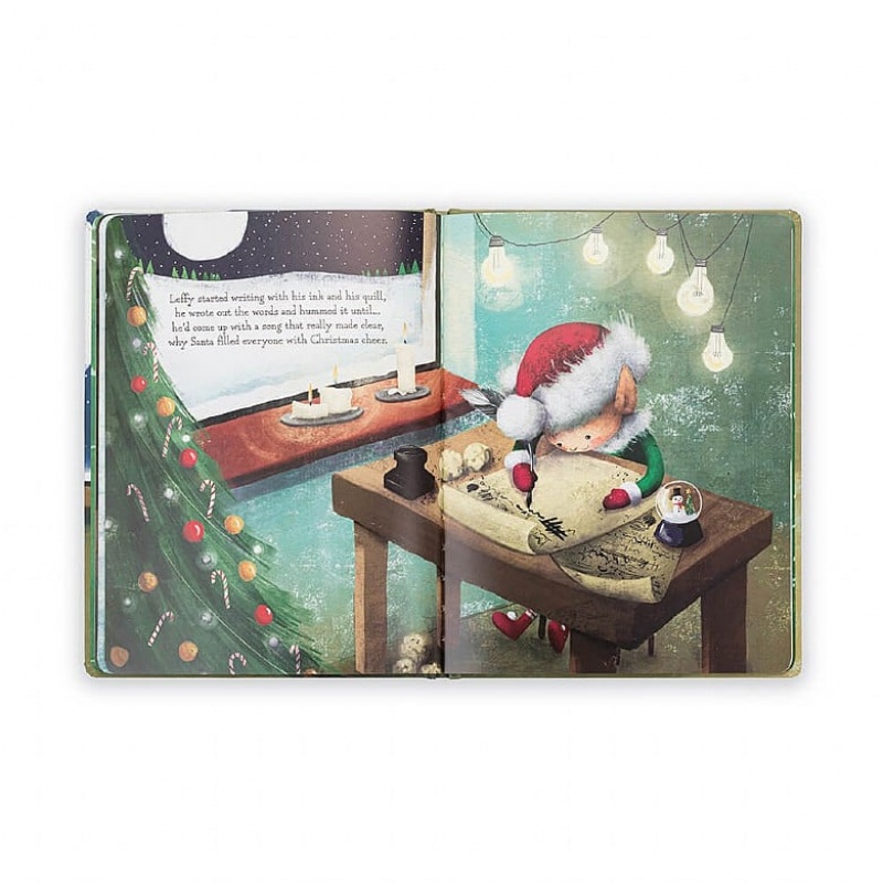 Jellycat Leffy's Christmas Gift Book 29 CM X 22 CM, Jellycat USA | WO7620149