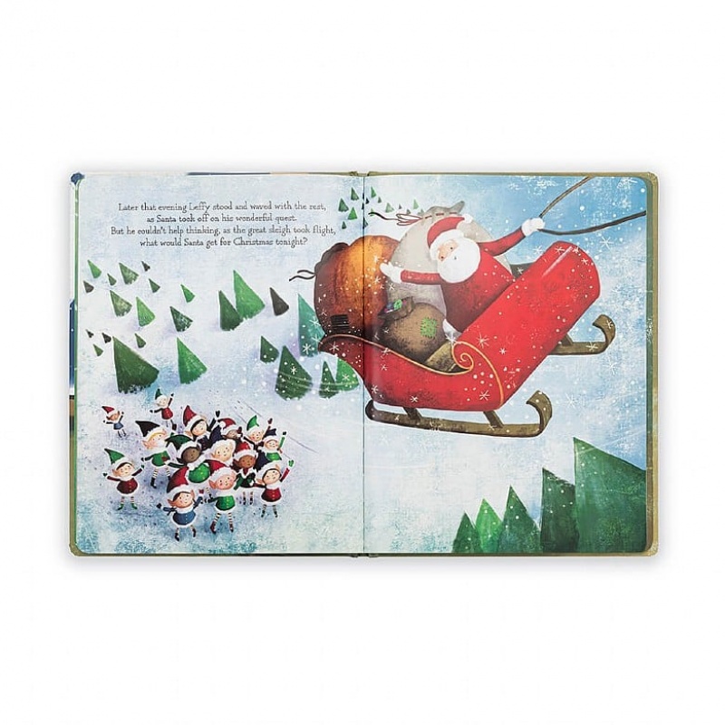 Jellycat Leffy's Christmas Gift Book 29 CM X 22 CM, Jellycat USA | WO7620149