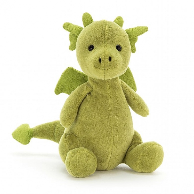 Jellycat Little Puff Jade 16 CM X 10 CM, Jellycat USA | XI5718649