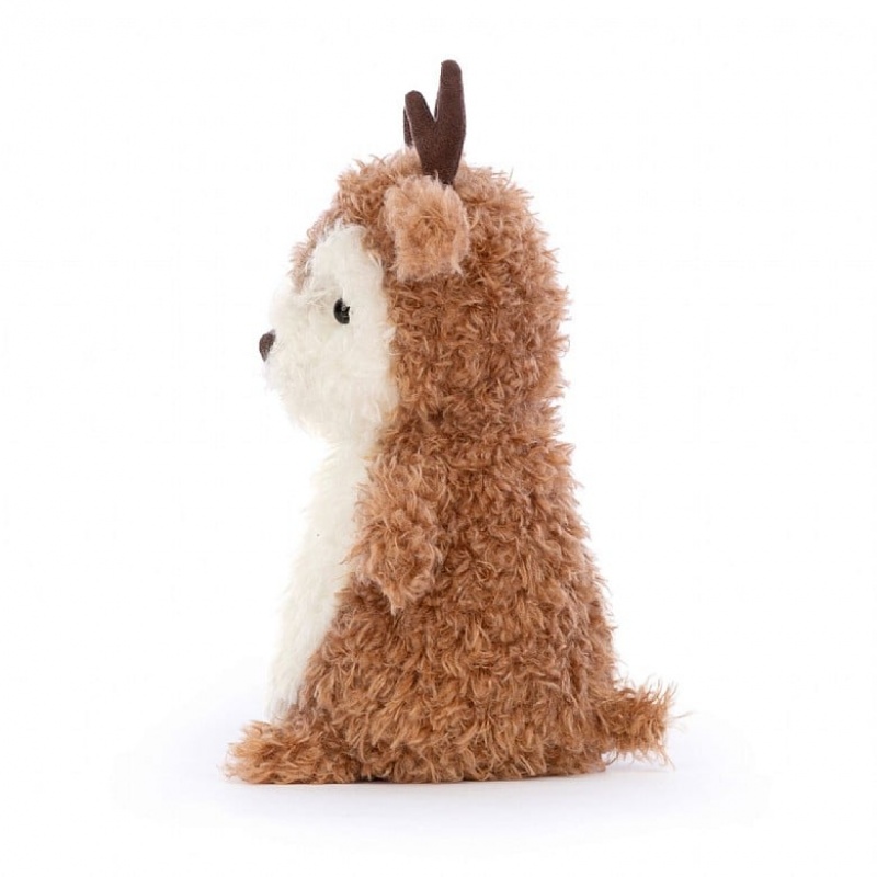 Jellycat Little Reindeer 18 CM X 10 CM, Jellycat USA | NP5230471