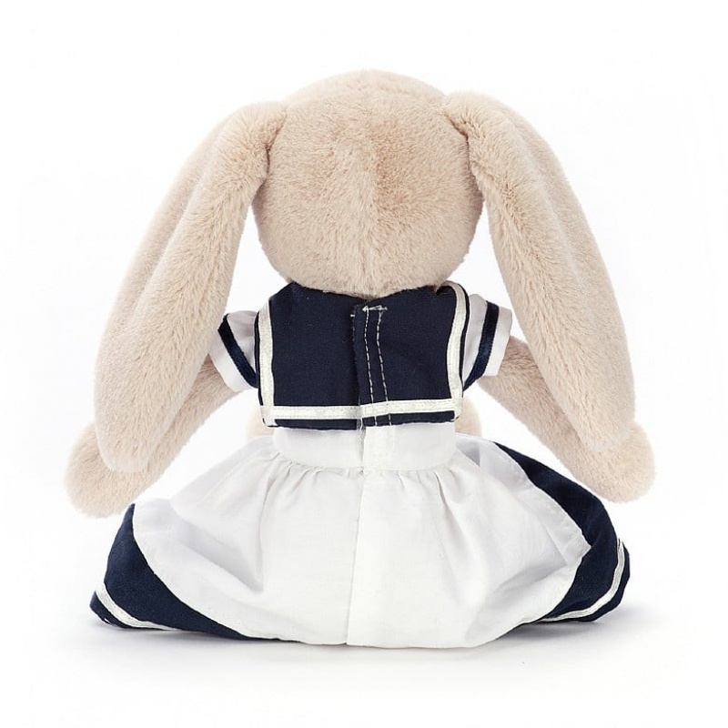 Jellycat Lottie Bunny Sailing 27 CM X 10 CM, Jellycat USA | OC2719640