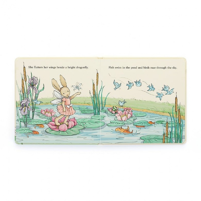 Jellycat Lottie Fairy Bunny Book 19 CM X 19 CM, Jellycat USA | FM1530286