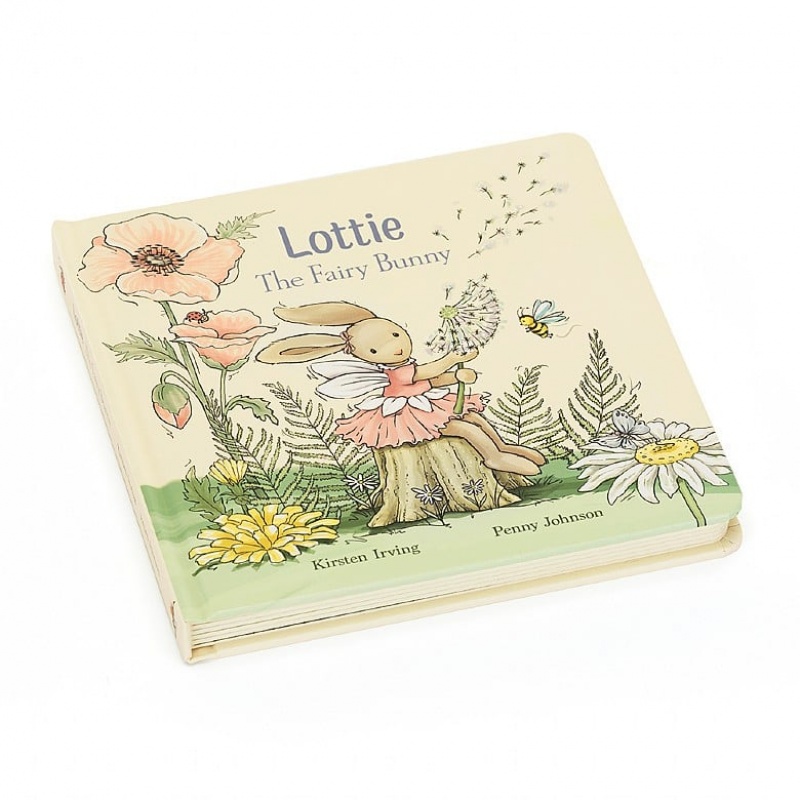 Jellycat Lottie Fairy Bunny Book 19 CM X 19 CM, Jellycat USA | FM1530286