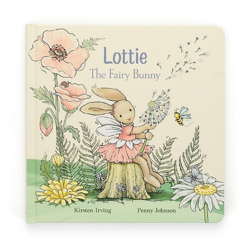 Jellycat Lottie Fairy Bunny Book 19 CM X 19 CM, Jellycat USA | FM1530286