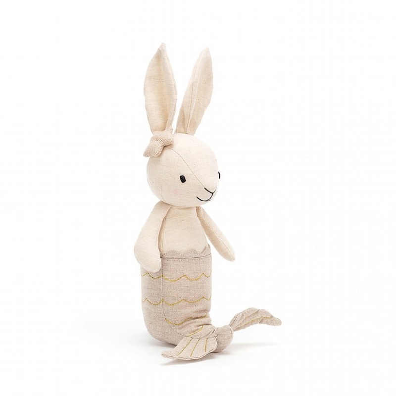 Jellycat Merbunny Cream 22 CM X 6 CM, Jellycat USA | XV5486021