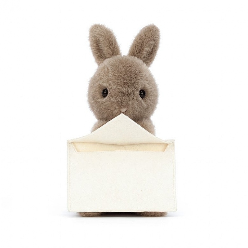 Jellycat Messenger Bunny 19 CM X 12 CM, Jellycat USA | TC5014329