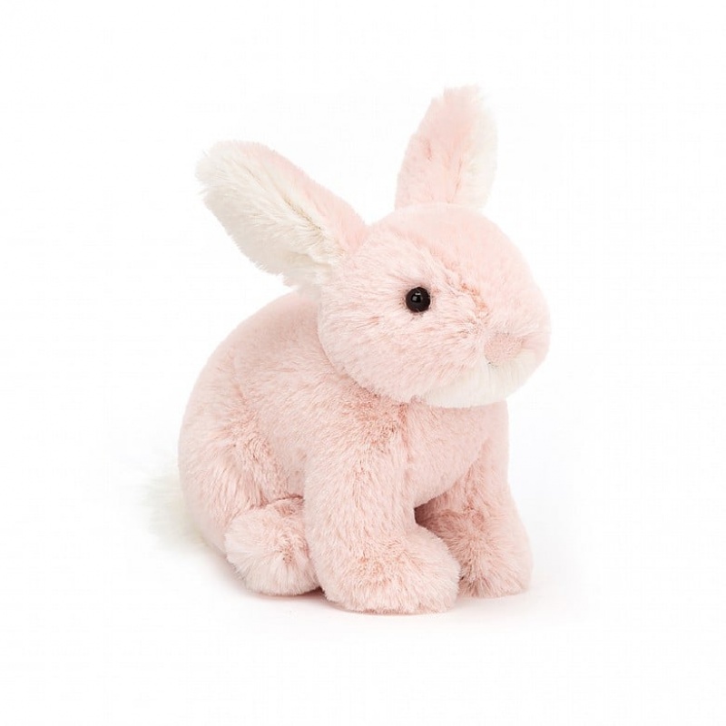 Jellycat Minilop Rose Bunny 10 CM X 7 CM, Jellycat USA | CP1470285