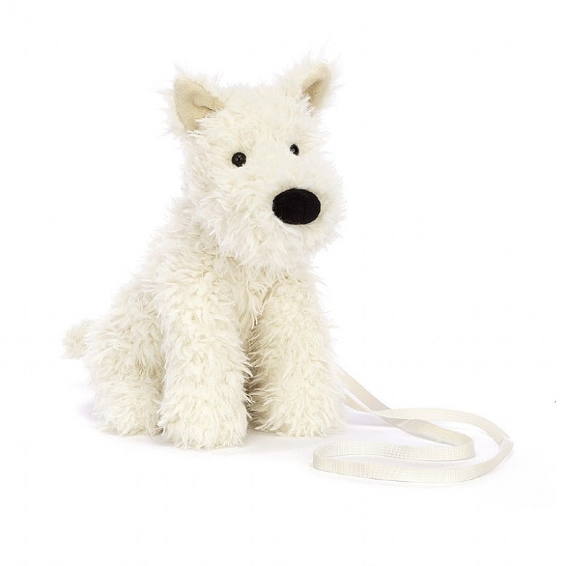 Jellycat Munro Scottie Dog Bag 23 CM X 12 CM, Jellycat USA | UB8391062