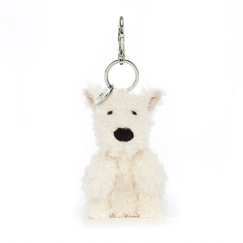 Jellycat Munro Scottie Dog Bag Charm 11 CM X 6 CM, Jellycat USA | UN5719328