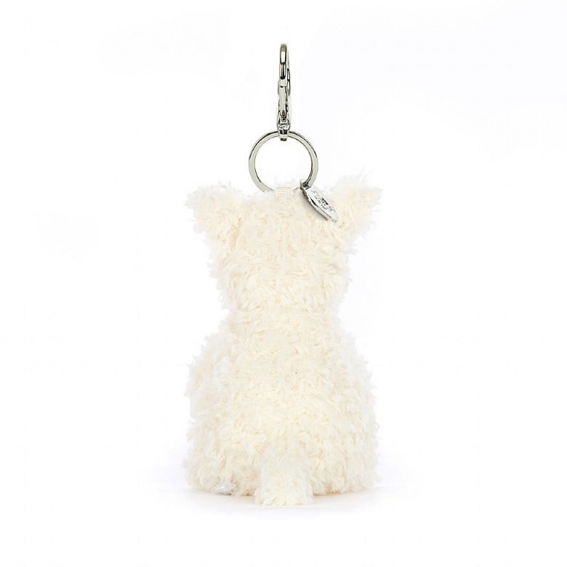 Jellycat Munro Scottie Dog Bag Charm 11 CM X 6 CM, Jellycat USA | UN5719328