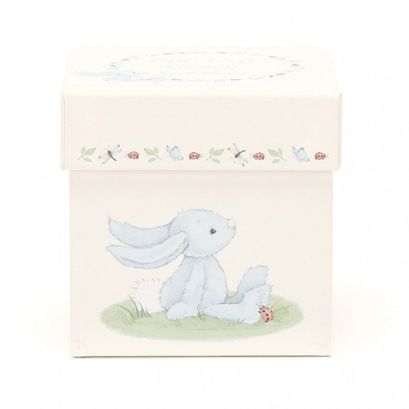 Jellycat My First Blue Bunny Soother 23 CM X 23 CM, Jellycat USA | ZC7840629