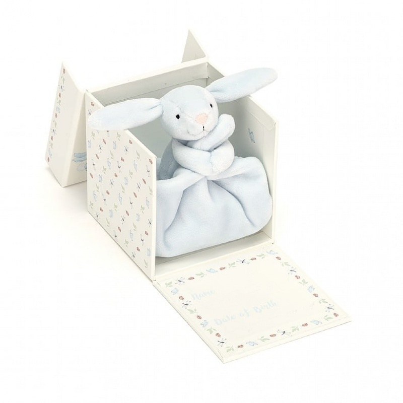 Jellycat My First Blue Bunny Soother 23 CM X 23 CM, Jellycat USA | ZC7840629