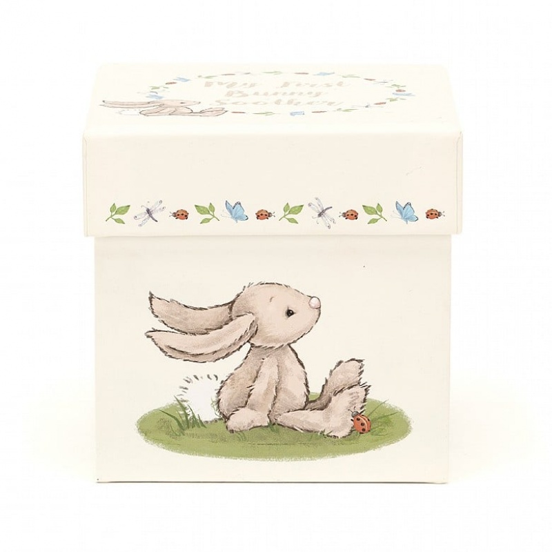 Jellycat My First Bunny Soother 23 CM X 23 CM, Jellycat USA | XP7862359