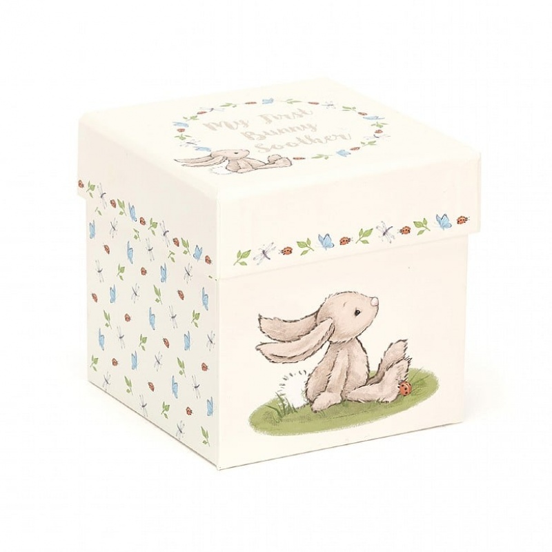 Jellycat My First Bunny Soother 23 CM X 23 CM, Jellycat USA | XP7862359