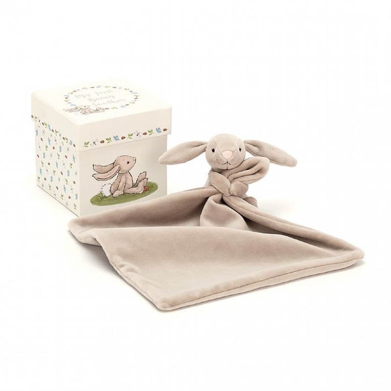 Jellycat My First Bunny Soother 23 CM X 23 CM, Jellycat USA | XP7862359