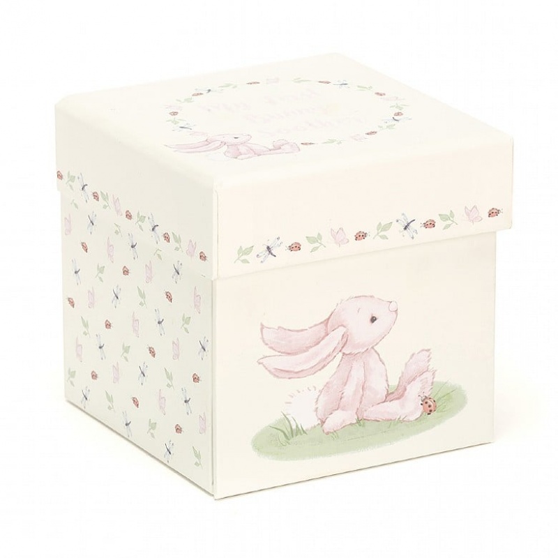 Jellycat My First Pink Bunny Soother 23 CM X 23 CM, Jellycat USA | CY4738250