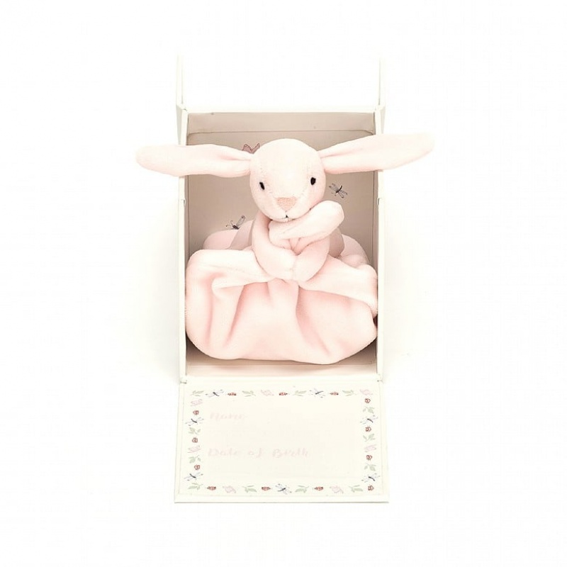 Jellycat My First Pink Bunny Soother 23 CM X 23 CM, Jellycat USA | CY4738250