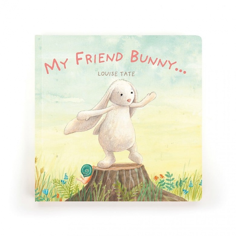 Jellycat My Friend Bunny Book 23 CM X 23 CM, Jellycat USA | ZN9370425