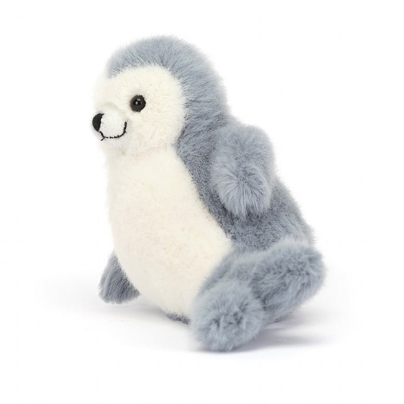 Jellycat Nauticool Roly Poly Seal 10 CM X 14 CM, Jellycat USA | BV3082149