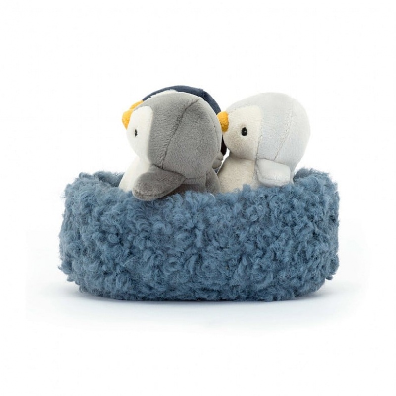 Jellycat Nesting Penguins 11 CM X 13 CM, Jellycat USA | QI5904786