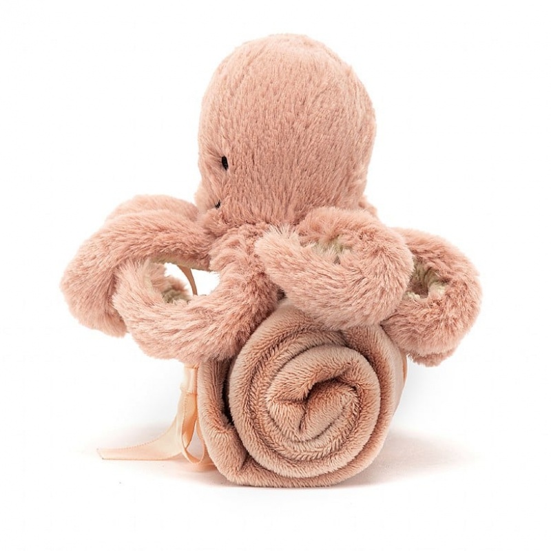 Jellycat Odell Octopus Soother 34 CM X 34 CM, Jellycat USA | WS6374812