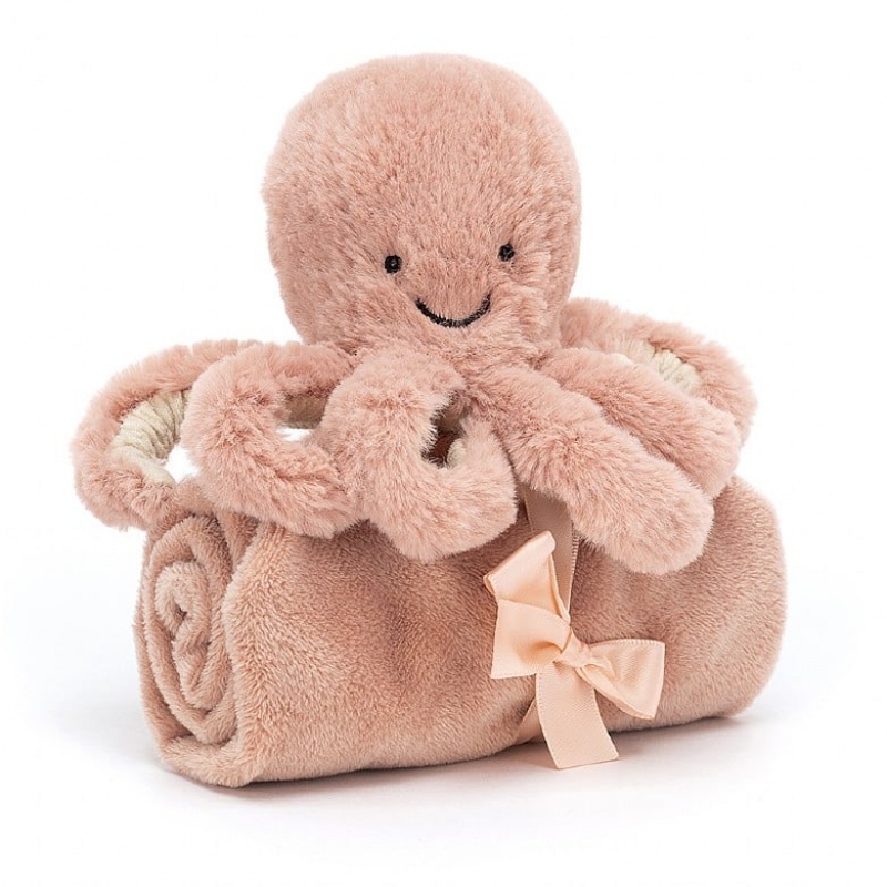 Jellycat Odell Octopus Soother 34 CM X 34 CM, Jellycat USA | WS6374812