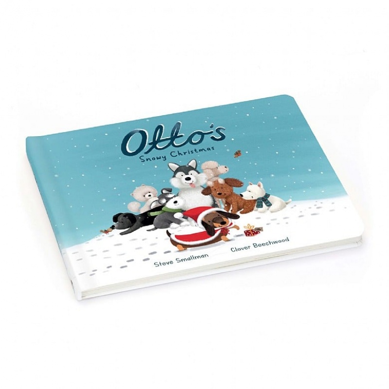 Jellycat Otto’s Snowy Christmas Book 18 CM X 23 CM, Jellycat USA | KW9174506