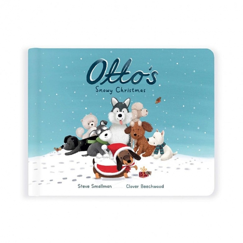 Jellycat Otto’s Snowy Christmas Book 18 CM X 23 CM, Jellycat USA | KW9174506