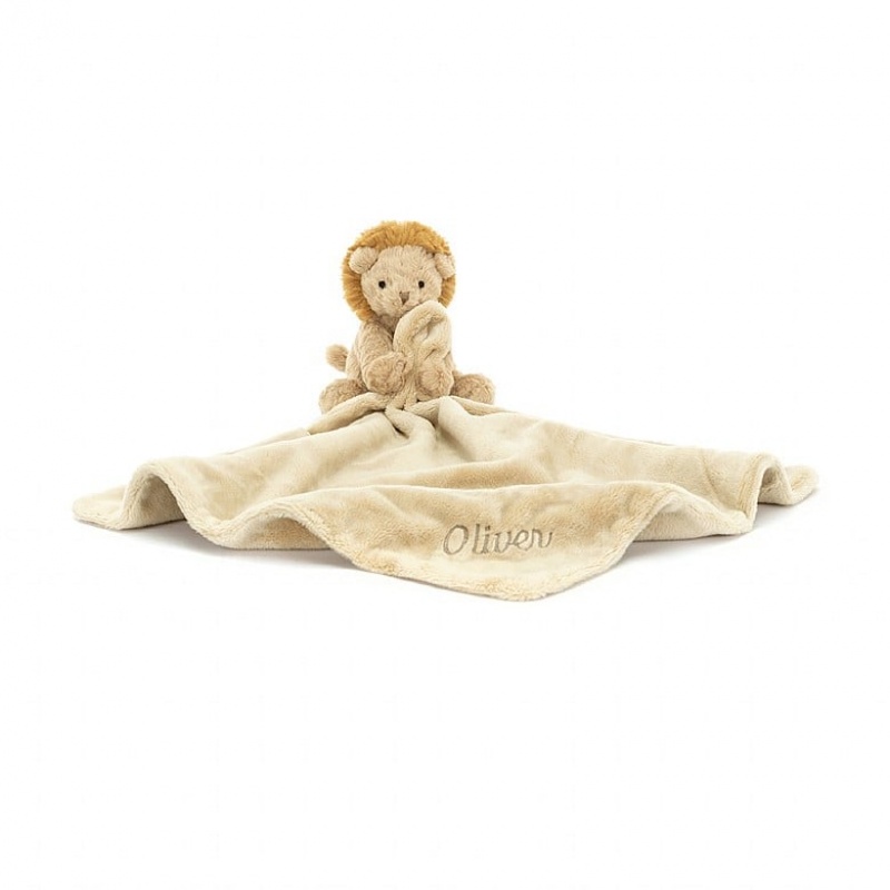 Jellycat Personalised Fuddlewuddle Lion Soother 34 CM X 34 CM, Jellycat USA | SG9542067