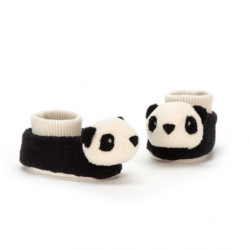 Jellycat Pippet Panda Booties 10 CM X 5 CM, Jellycat USA | RH0642358