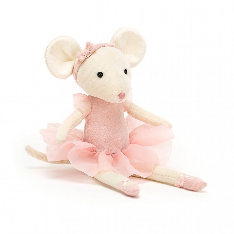 Jellycat Pirouette Mouse Candy 27 CM X 6 CM, Jellycat USA | HZ5786409