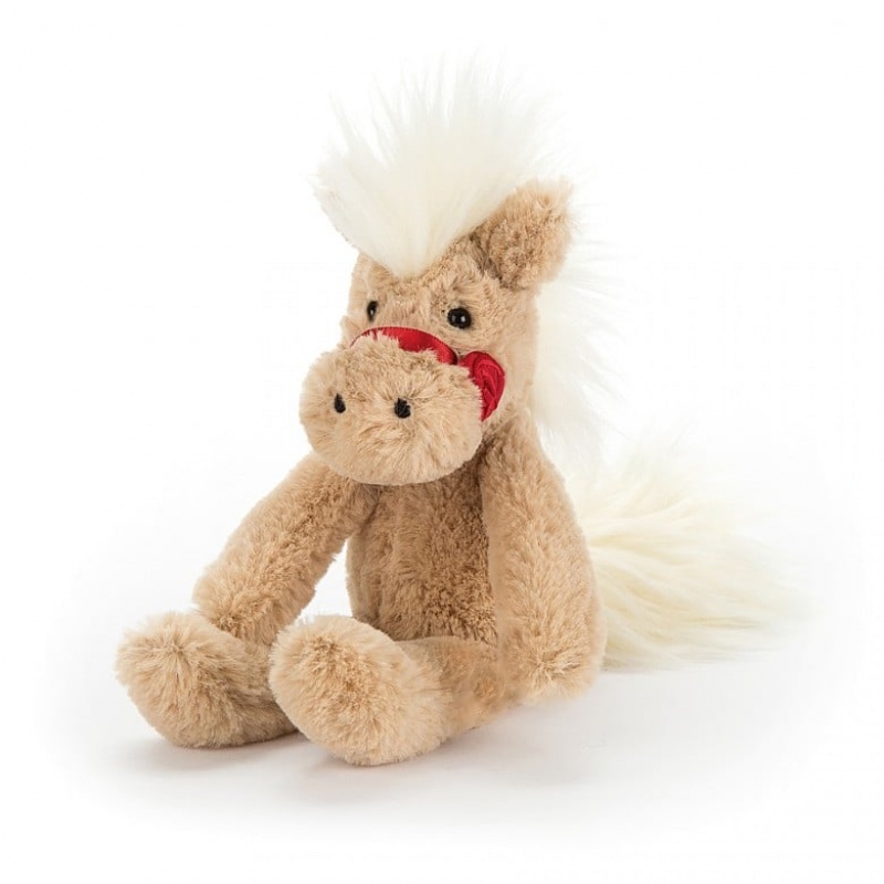 Jellycat Prancing Pony Palomino 21 CM, Jellycat USA | OF8347015