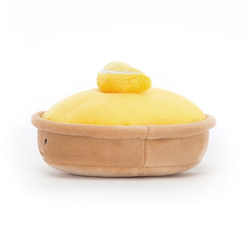 Jellycat Pretty Patisserie Tarte Au Citron 5 CM X 10 CM, Jellycat USA | OK6513208