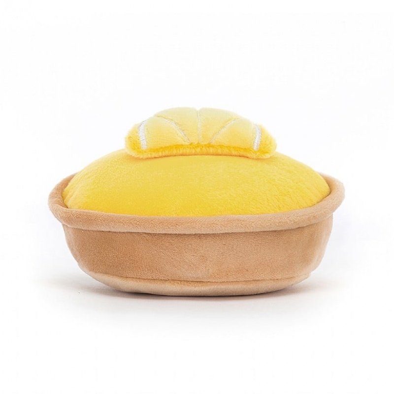 Jellycat Pretty Patisserie Tarte Au Citron 5 CM X 10 CM, Jellycat USA | OK6513208