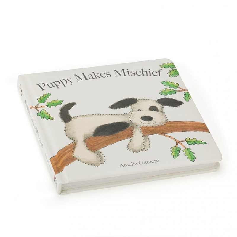 Jellycat Puppy Makes Mischief Book 19 CM X 19 CM, Jellycat USA | GJ7249508