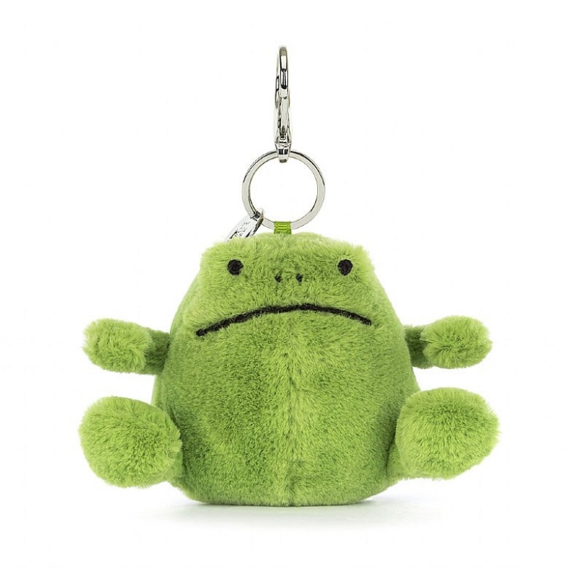 Jellycat Ricky Rain Frog Bag Charm 8 CM X 8 CM, Jellycat USA | SM1280946