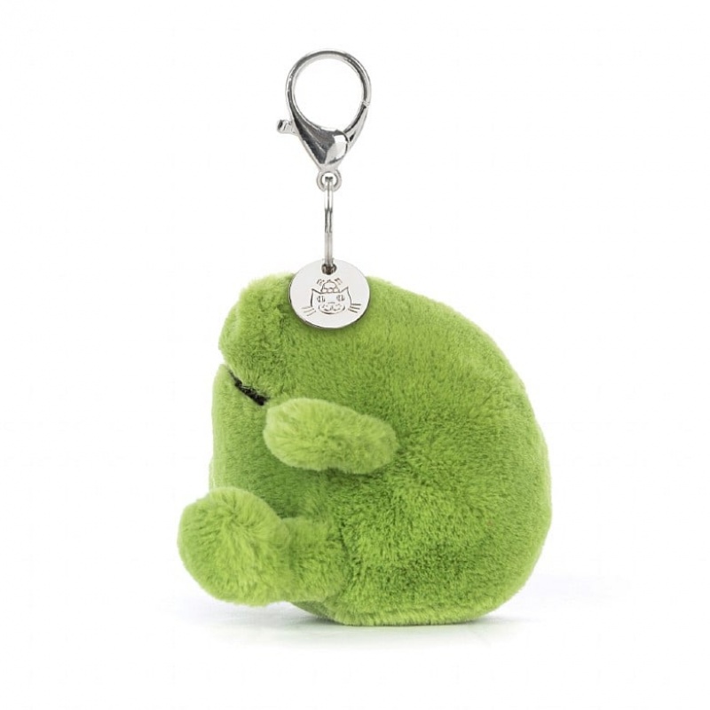 Jellycat Ricky Rain Frog Bag Charm 8 CM X 8 CM, Jellycat USA | SM1280946