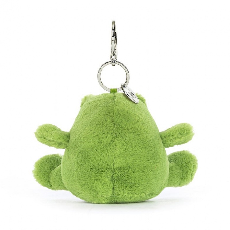 Jellycat Ricky Rain Frog Bag Charm 8 CM X 8 CM, Jellycat USA | SM1280946