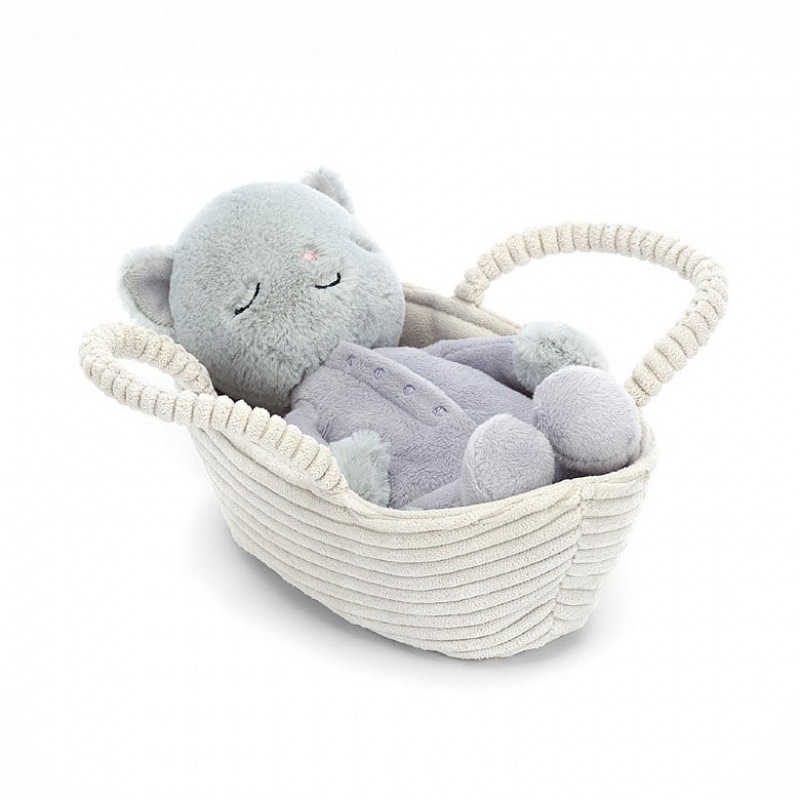 Jellycat Rock-a-Bye Kitten 19 CM X 9 CM, Jellycat USA | DH6571904