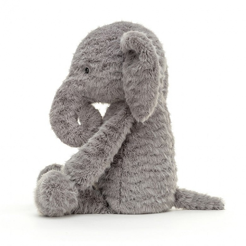 Jellycat Rolie Polie Elephant 32 CM X 14 CM, Jellycat USA | RV4310297