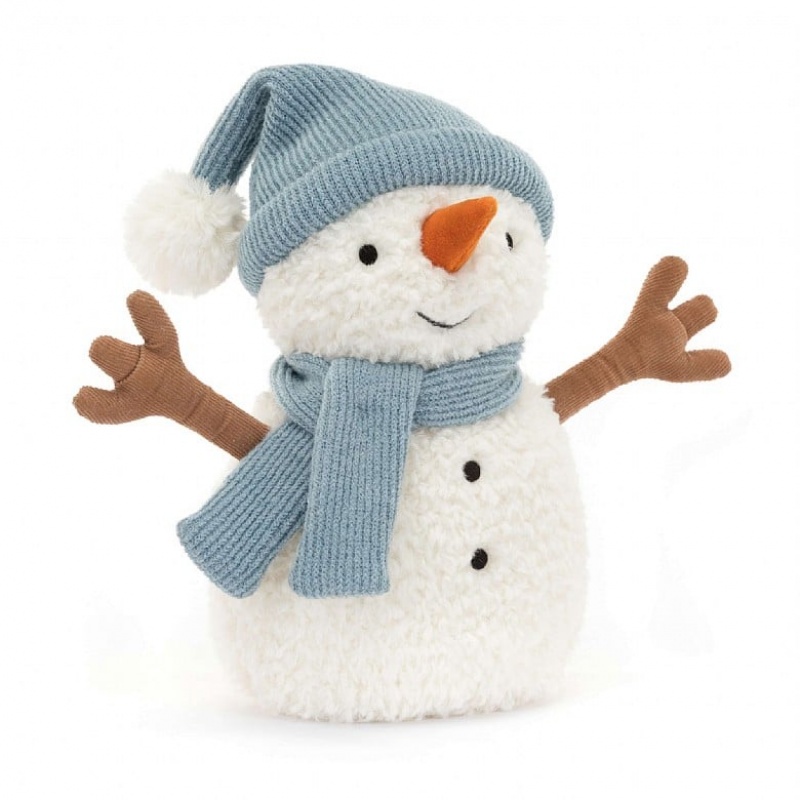 Jellycat Sammie Snowman 22 CM X 13 CM, Jellycat USA | LQ9816340