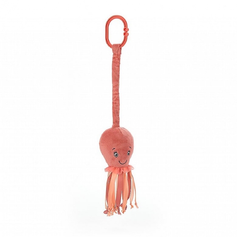 Jellycat Sea Streamer Octopus Jitter 9 CM X 6 CM, Jellycat USA | XW2410873