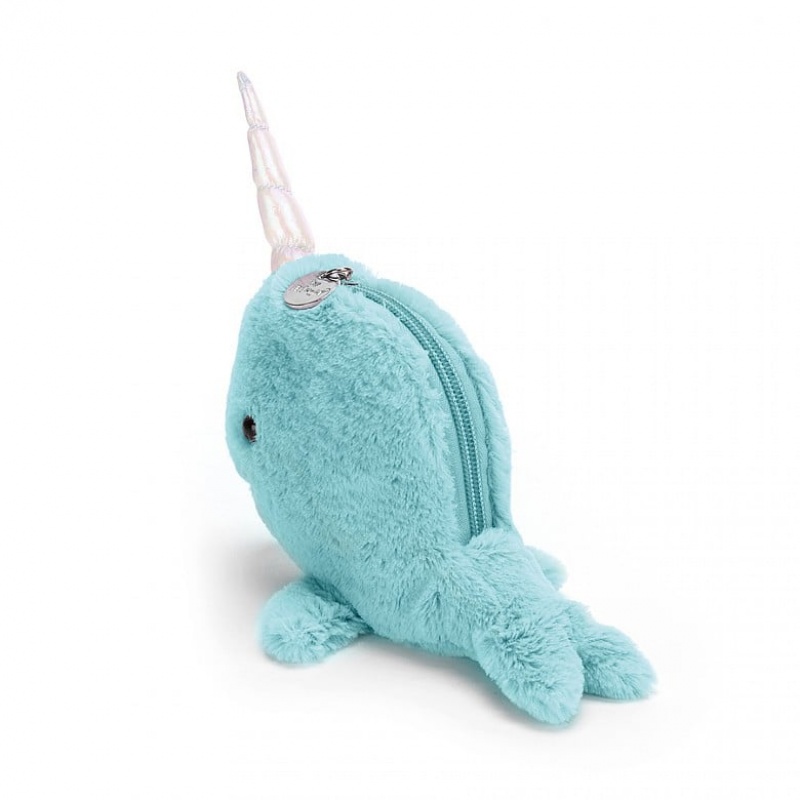 Jellycat Seas The Day Aqua Day Purse 19 CM X 11 CM, Jellycat USA | PG3495067