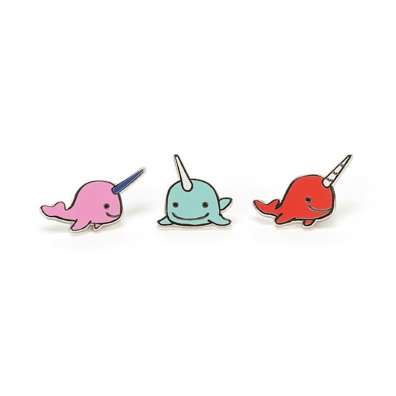 Jellycat Seas The Day Enamel Pins 16 CM X 8 CM, Jellycat USA | EI6231047