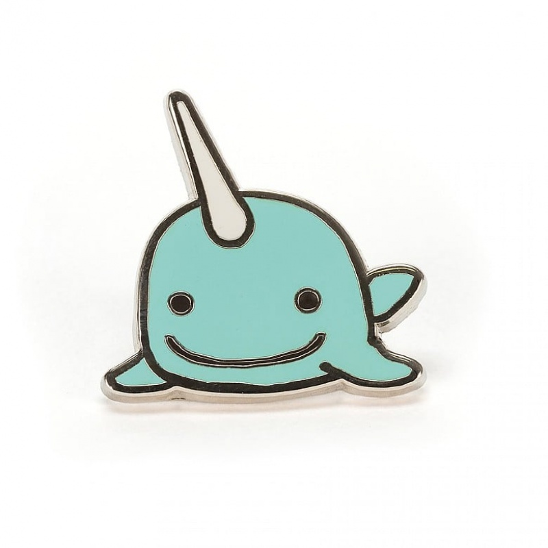 Jellycat Seas The Day Enamel Pins 16 CM X 8 CM, Jellycat USA | EI6231047