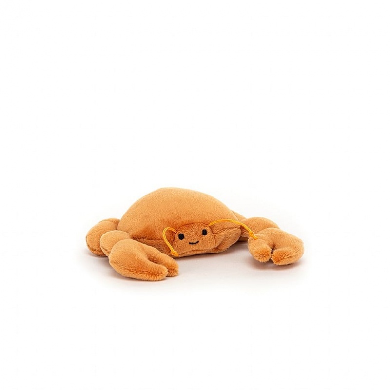 Jellycat Sensational Seafood Crab 10 CM X 11 CM, Jellycat USA | GD0895764